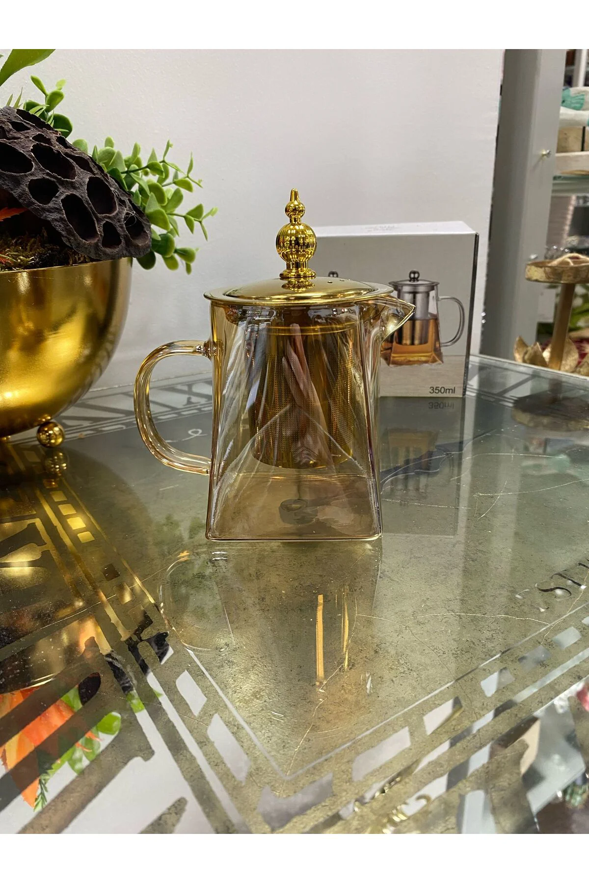 Chapin 1 Bardaklık Cam Demlik 350 ml