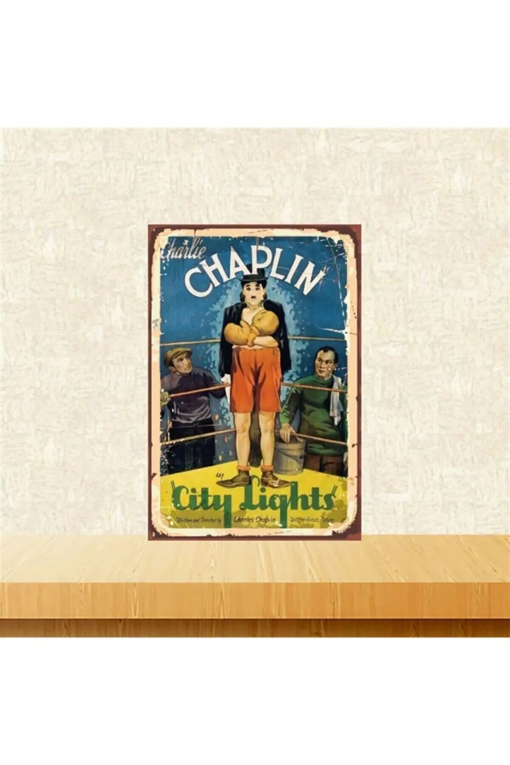 Chaplin Ring 20-30 Cm Retro Ahşap Tablo Tkfx5206 Fiyatı, Yorumları ve Özellikleri
