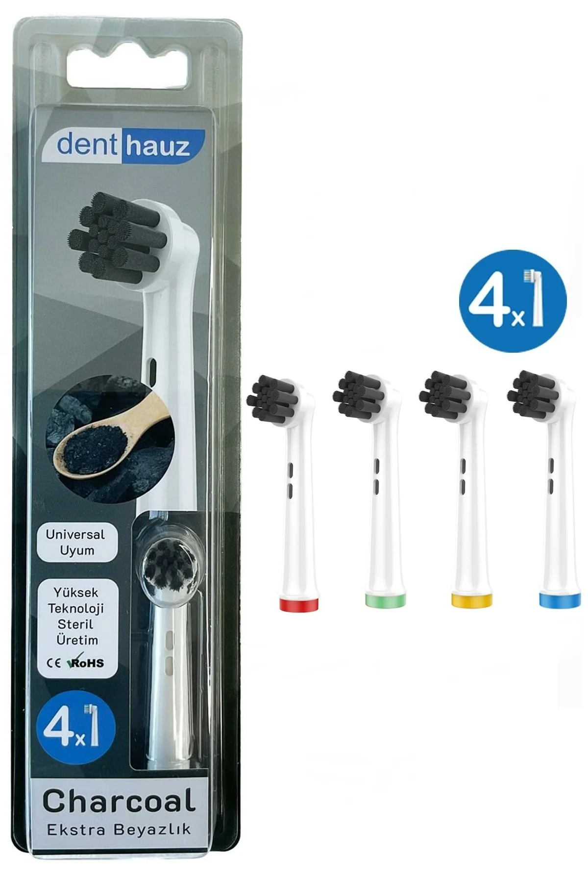 Charcoal - Aktif Karbon Ekstra Beyazlık Oral B Şarjlı Diş Fırçası Charcoal - Aktif Karbon Ekstra Beyazlık Oral B Şarjlı Diş Fırçası