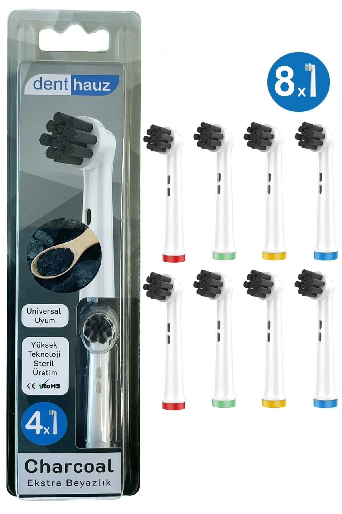 Charcoal - Aktif Karbon Ekstra Beyazlık Oral B Şarjlı Diş Fırçası Charcoal - Aktif Karbon Ekstra Beyazlık Oral B Şarjlı Diş Fırçası