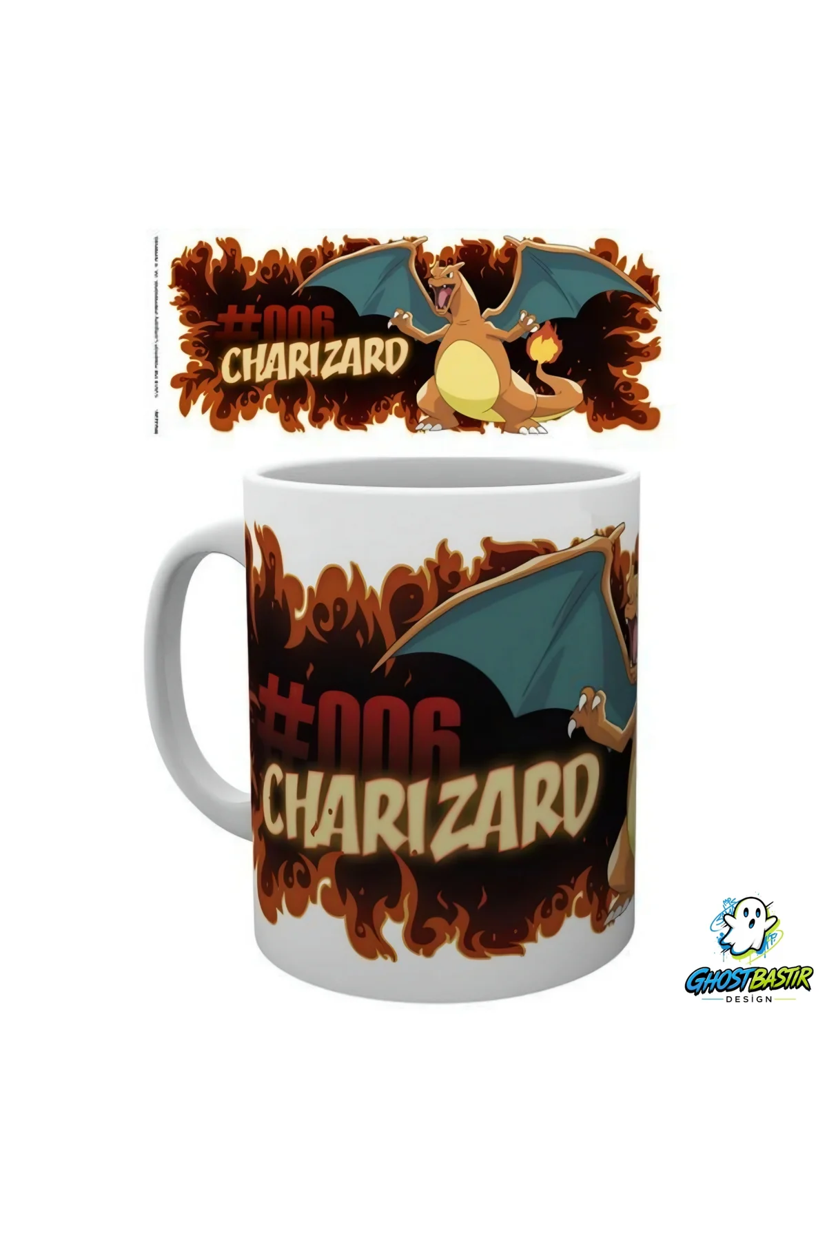 Charizard Kupa Bardak | Tek Adet K0487