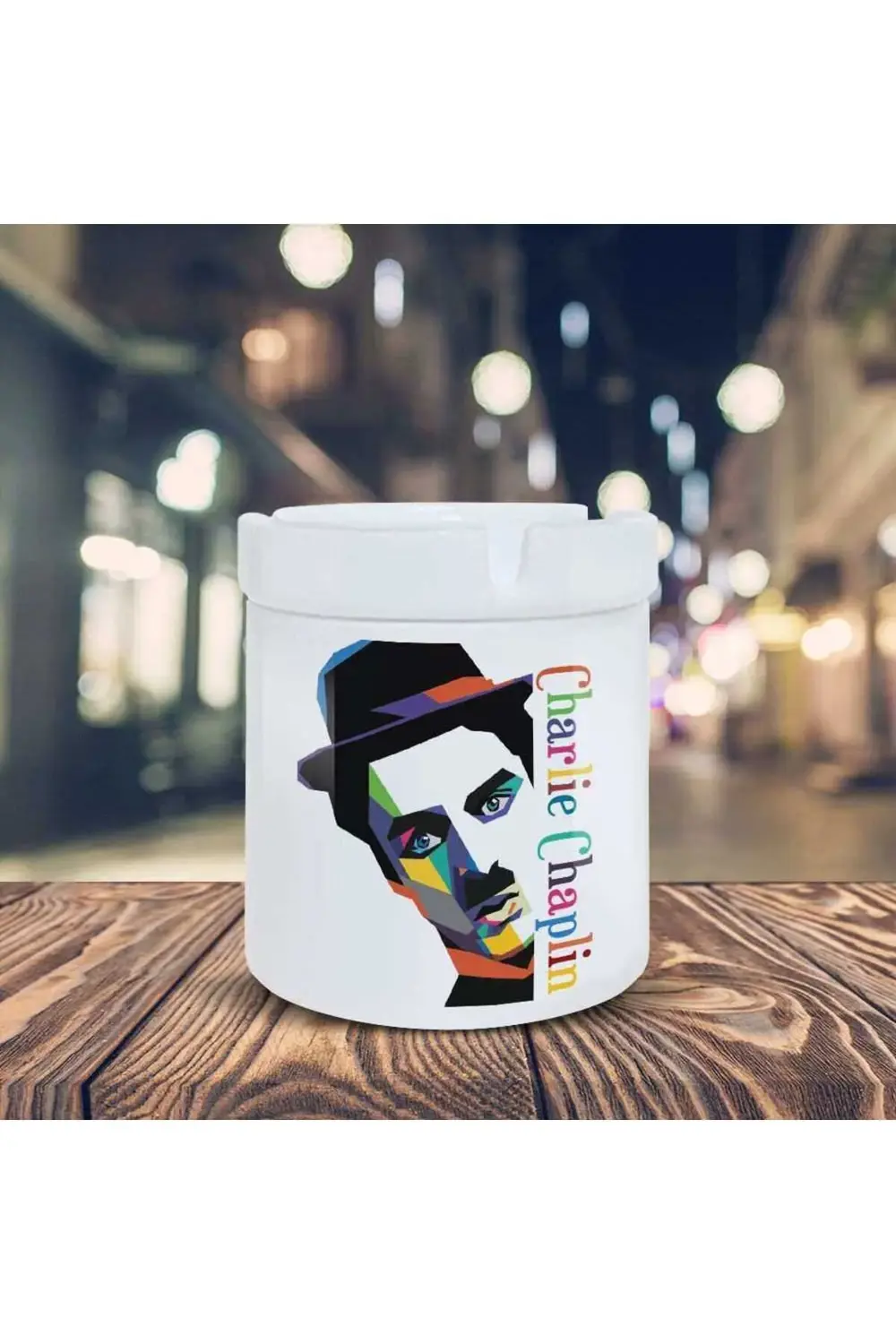 Charlie Chaplin Küllük Karakter Baskılı Kül Tablası K-85