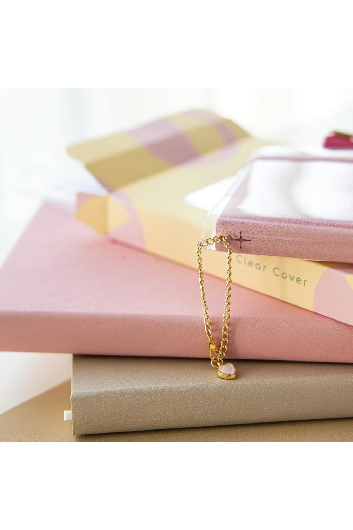 Charm Takılabilen 9x17 Şeffaf Ajanda Kılıfı
