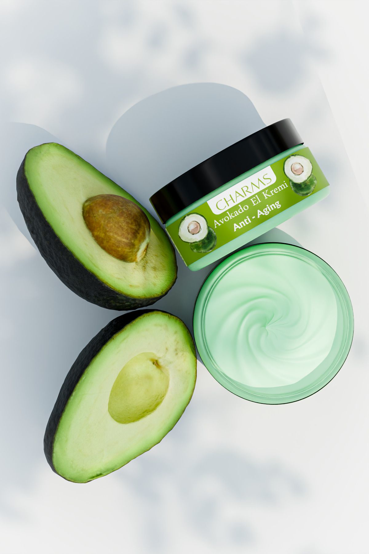 CHARMS COSMETICS, Yaşlanma Karşıtı Avokado El Kremi Anti-Aging, 1