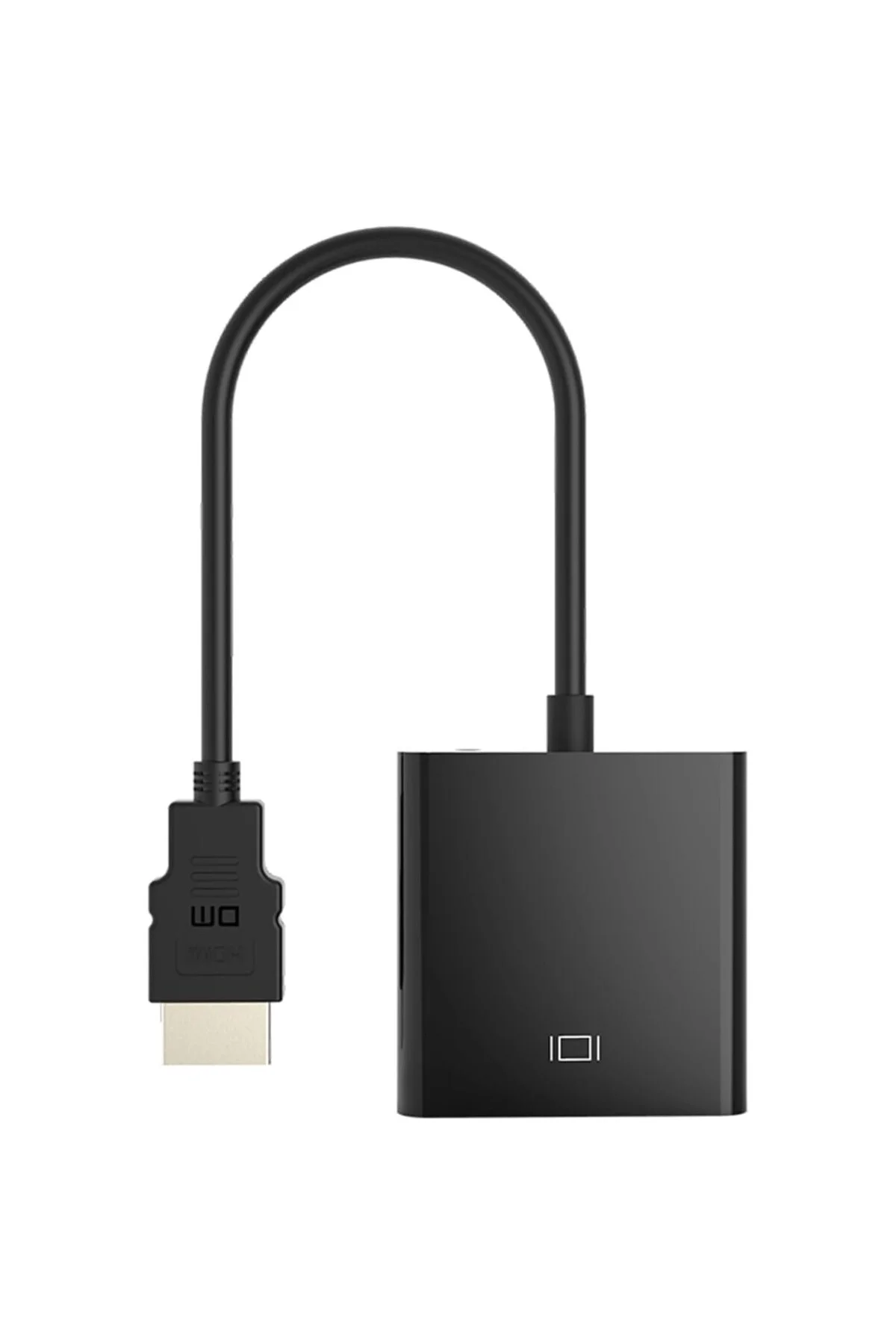 CHB021 HAyrstoreI to VGA Çevirici Dönüştürücü 3.5mm Aux Ses Deste