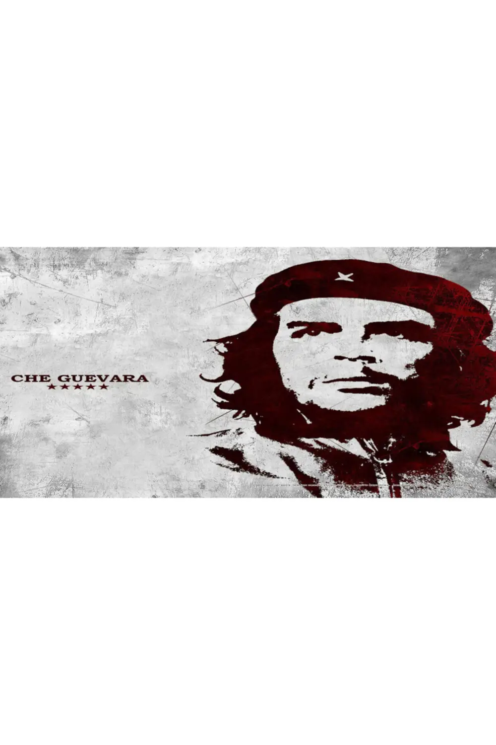 Che Guevara 6'lı Ahşap Duvar Poster Seti - Hbb Özel Seri