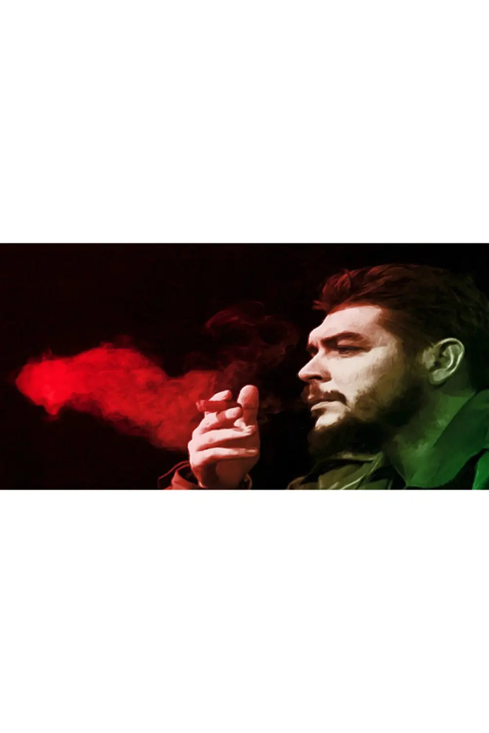 Che Guevara 6'lı Ahşap Duvar Poster Seti - Hbb Özel Seri