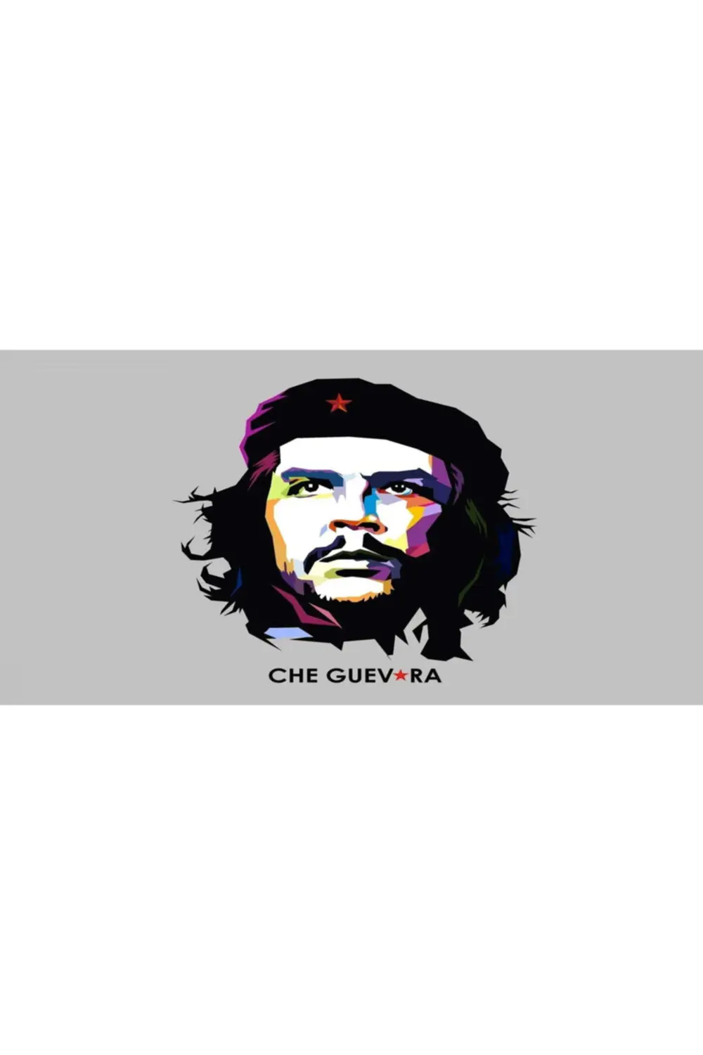 Che Guevara 6'lı Ahşap Duvar Poster Seti - Hbb Özel Seri