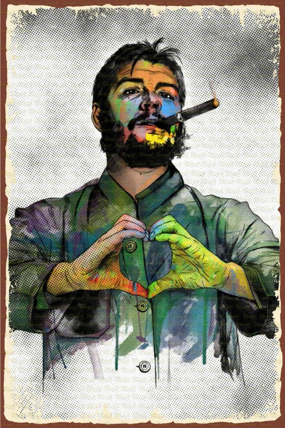 Che Guevara Retro Ahşap Poster 003 Fiyatı, Yorumları ve Özellikleri