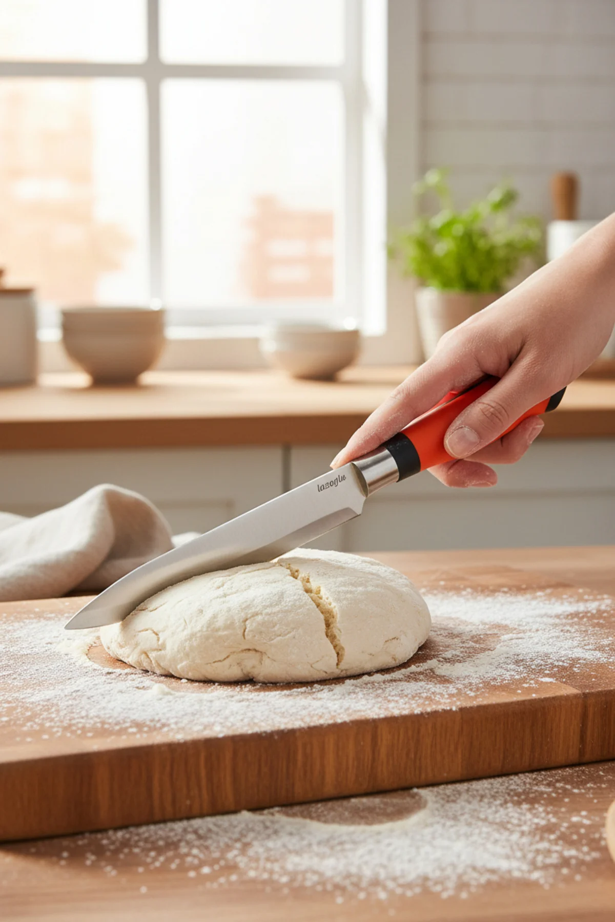 Chefline 5 Parça Turuncu Mutfak Bıçak Seti + 6lı Meyve Bıçağı Hed