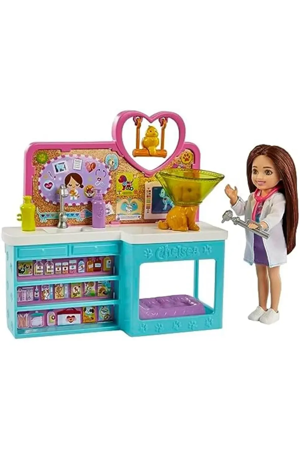 Chelsea Meslekleri Öğreniyor Veteriner Oyun Seti, 3 yaş ve üzeri,