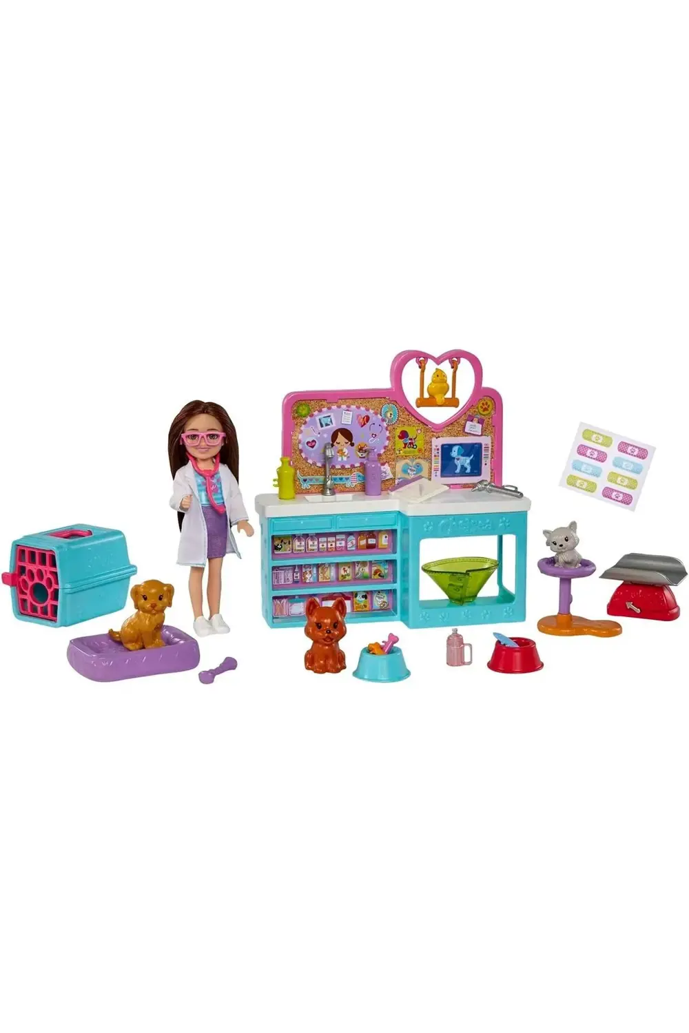 Chelsea Meslekleri Öğreniyor Veteriner Oyun Seti, 3 yaş ve üzeri,