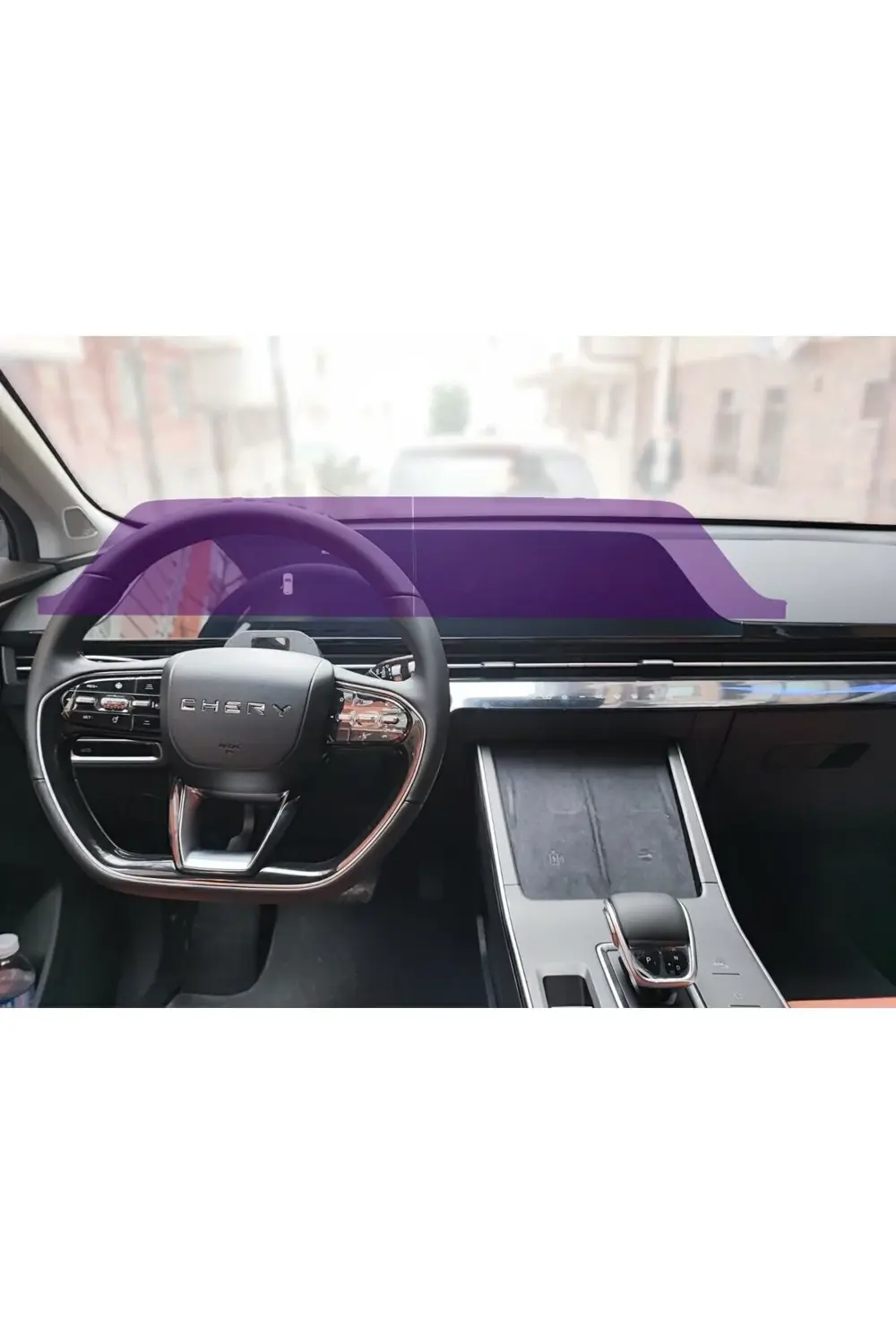 Chery Omoda 5 - Ekran Koruyucu (GÖSTERGE MULTİMEDYA ÇİFT PARÇA) 9