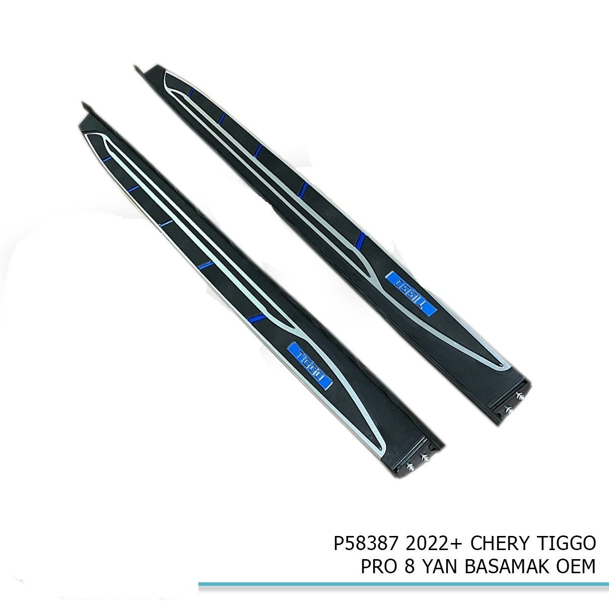 Chery Tiggo 8 Pro Yan Basamak 2022+ Oem Yan Koruma Chery Tiggo 8 Pro Yan Basamak 2022+ Oem Yan Koruma