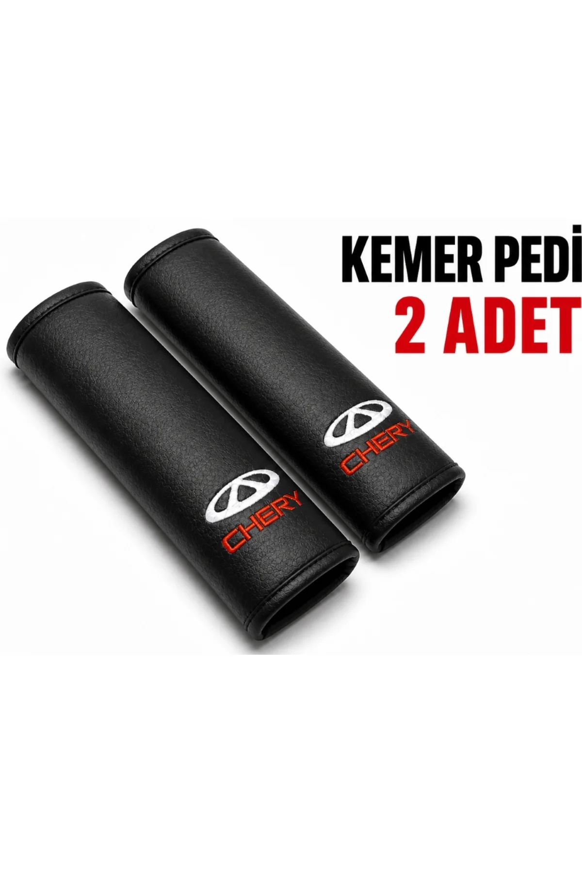 Chery Uyumlu Nakışlı Deri Kemer Pedi 2 Adet – Siyah Düz Desen Emniyet Kemeri Koruyucu Chery Uyumlu Nakışlı Deri Kemer Pedi 2 Adet – Siyah Düz Desen Emniyet Kemeri Koruyucu