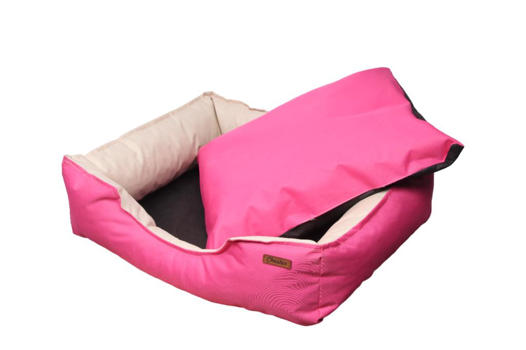 Chester Alpha (L) Yıkanabilir Yatak 75-65-18cm Pembe