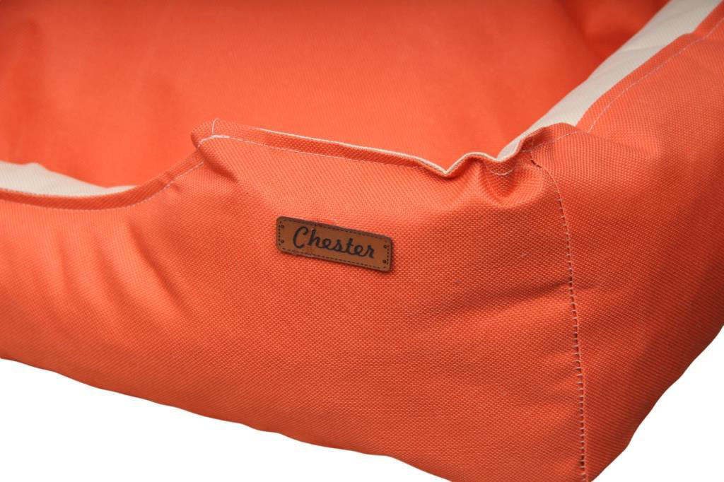 Chester Alpha (S) Yıkanabilir Yatak 55-50-18cm Turuncu
