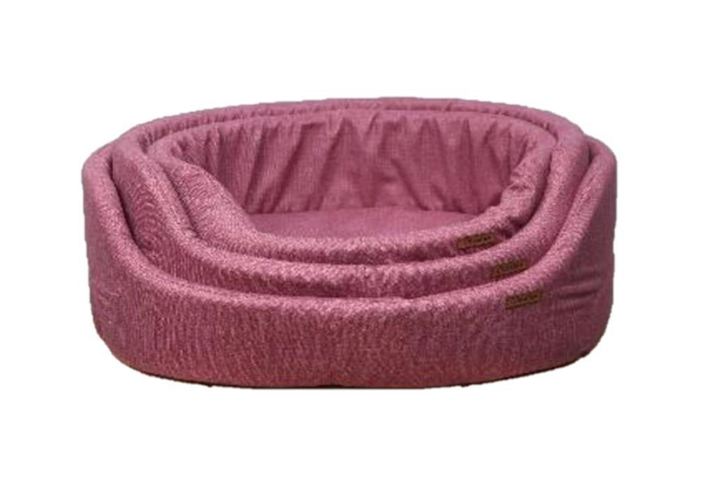 Chester  Elips Yıkanabilir Yatak 49-35Cm Small Pembe