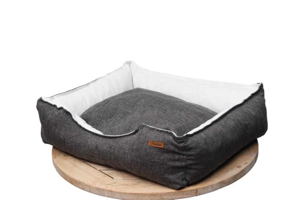 Chester  Elite (M) Yıkanabilir Yatak 65*60*18Cm Gri