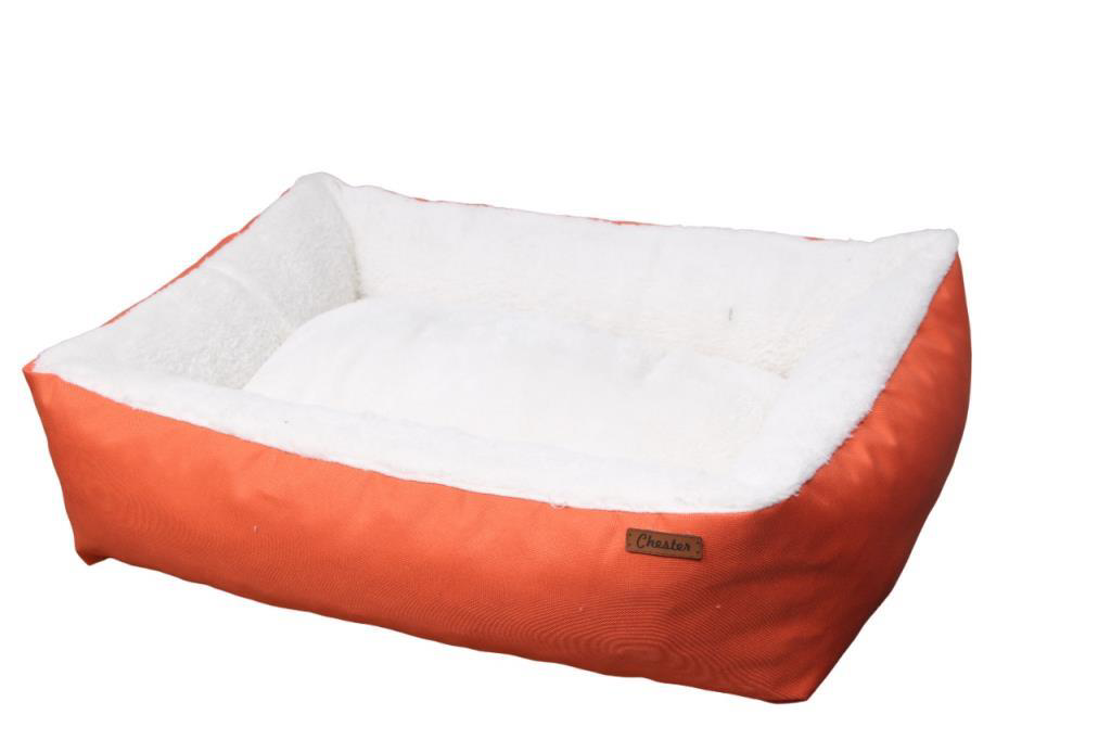 Chester  True (L) Yıkanabilir Yatak 75*65*18Cm Turuncu