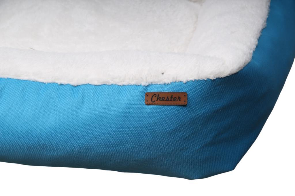 Chester True (M) Yıkanabilir Yatak 65*60*18cm Mavi