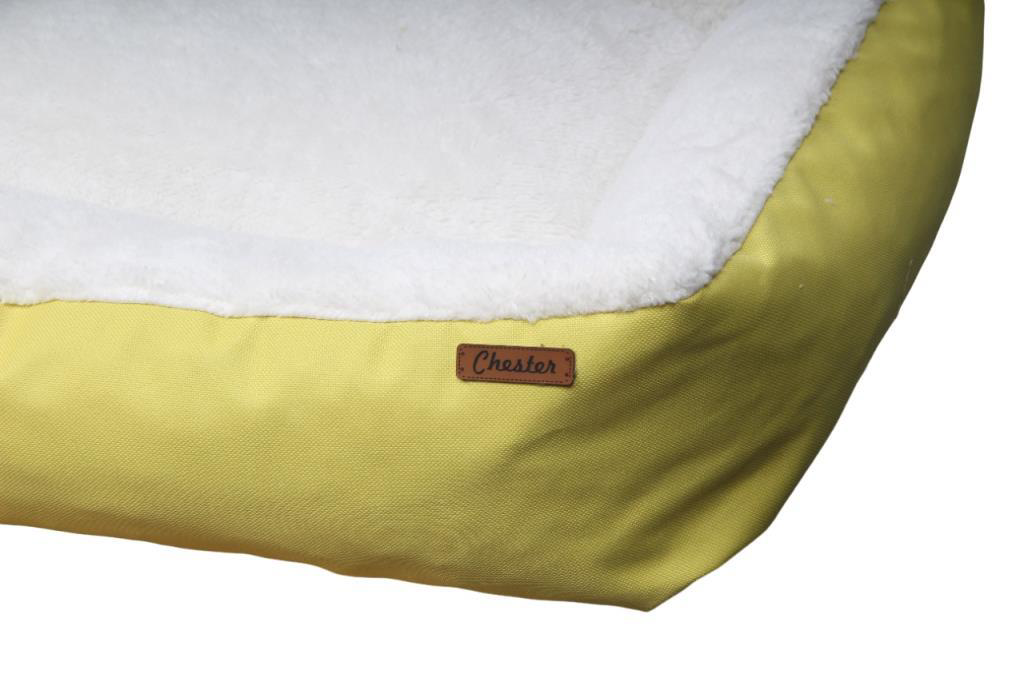 Chester  True (S) Yıkanabilir Yatak 55*50*18Cm Sarı