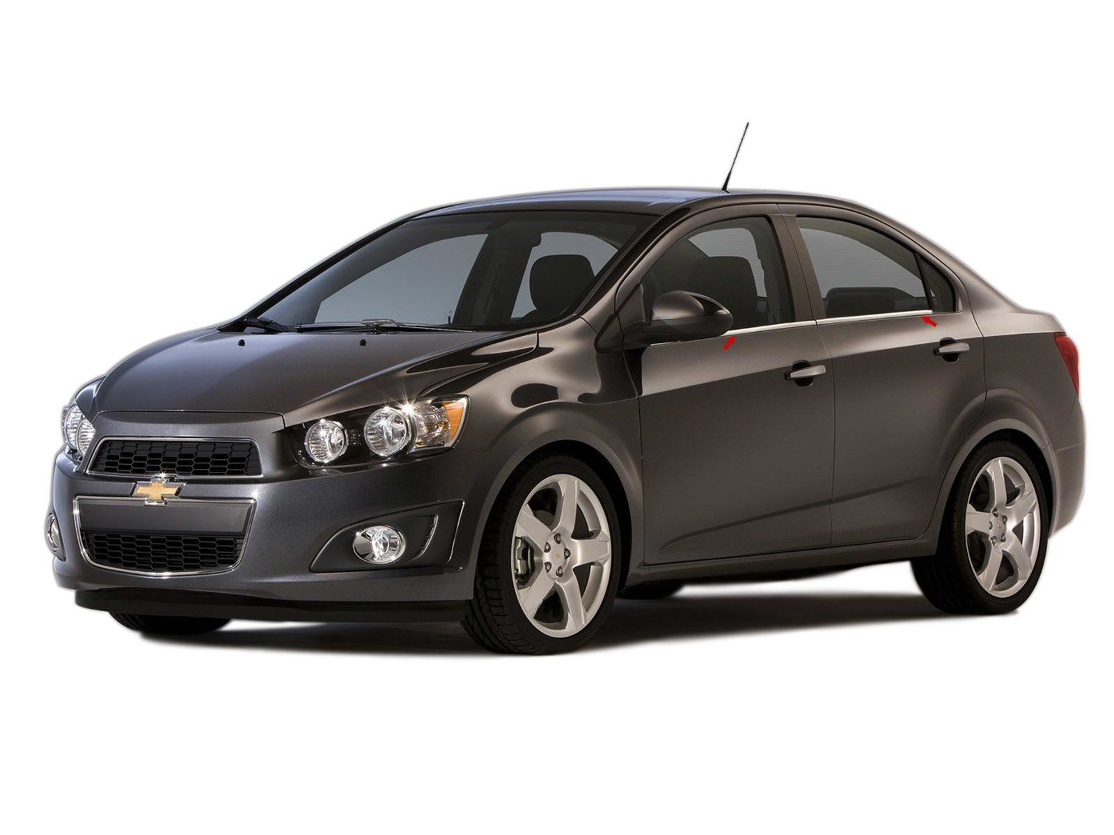 Chevrolet Aveo Uyumlu 2 Sedan Krom Cam Çıtası 4 Parça. 2011 Üzeri Chevrolet Aveo Uyumlu 2 Sedan Krom Cam Çıtası 4 Parça. 2011 Üzeri