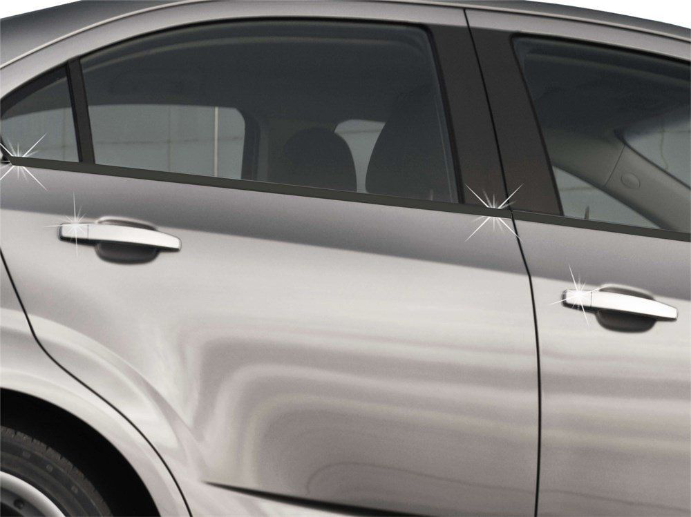 Chevrolet Aveo Uyumlu Kapı Kolu 4 Kapı Krom Sedan 2006-2011