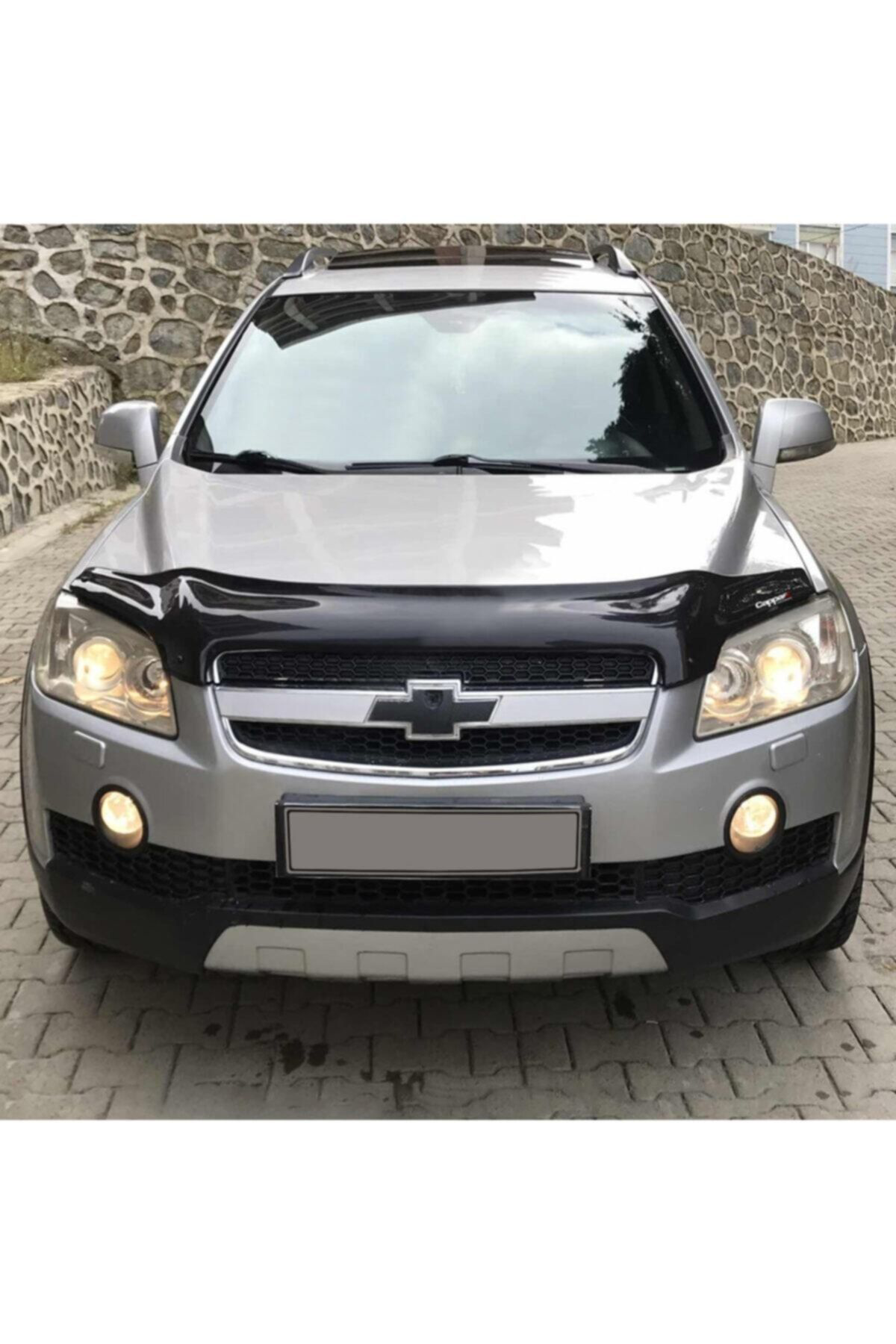 Chevrolet Captiva Ön Kaput Koruma Rüzgarlığı 3mm Akrilik (Abs) Pa