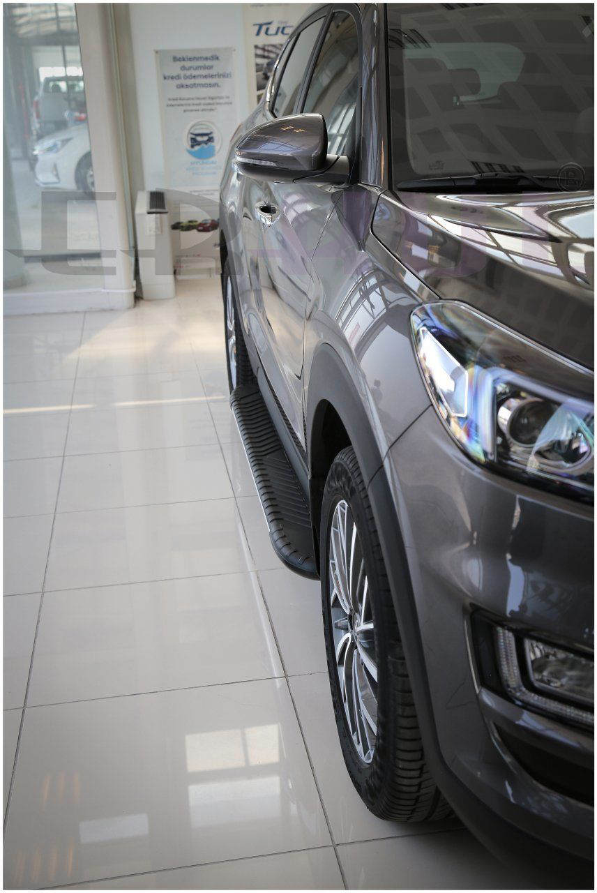 Chevrolet Captiva Uyumlu 2006-2016 Yan Basamak Bosphorus Black Dr