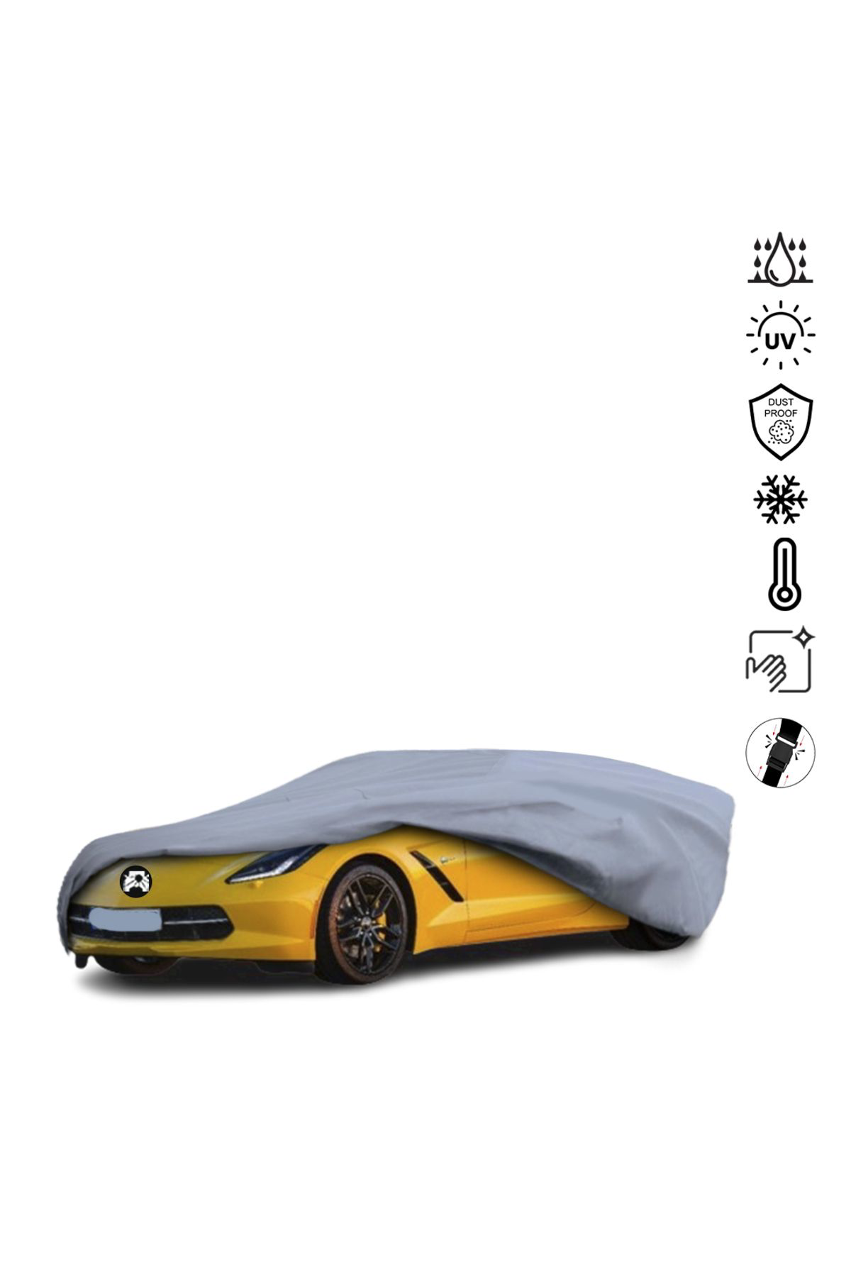 Chevrolet Corvette C7 (2014-2019) Araba Brandası Miflonlu Su Geçi