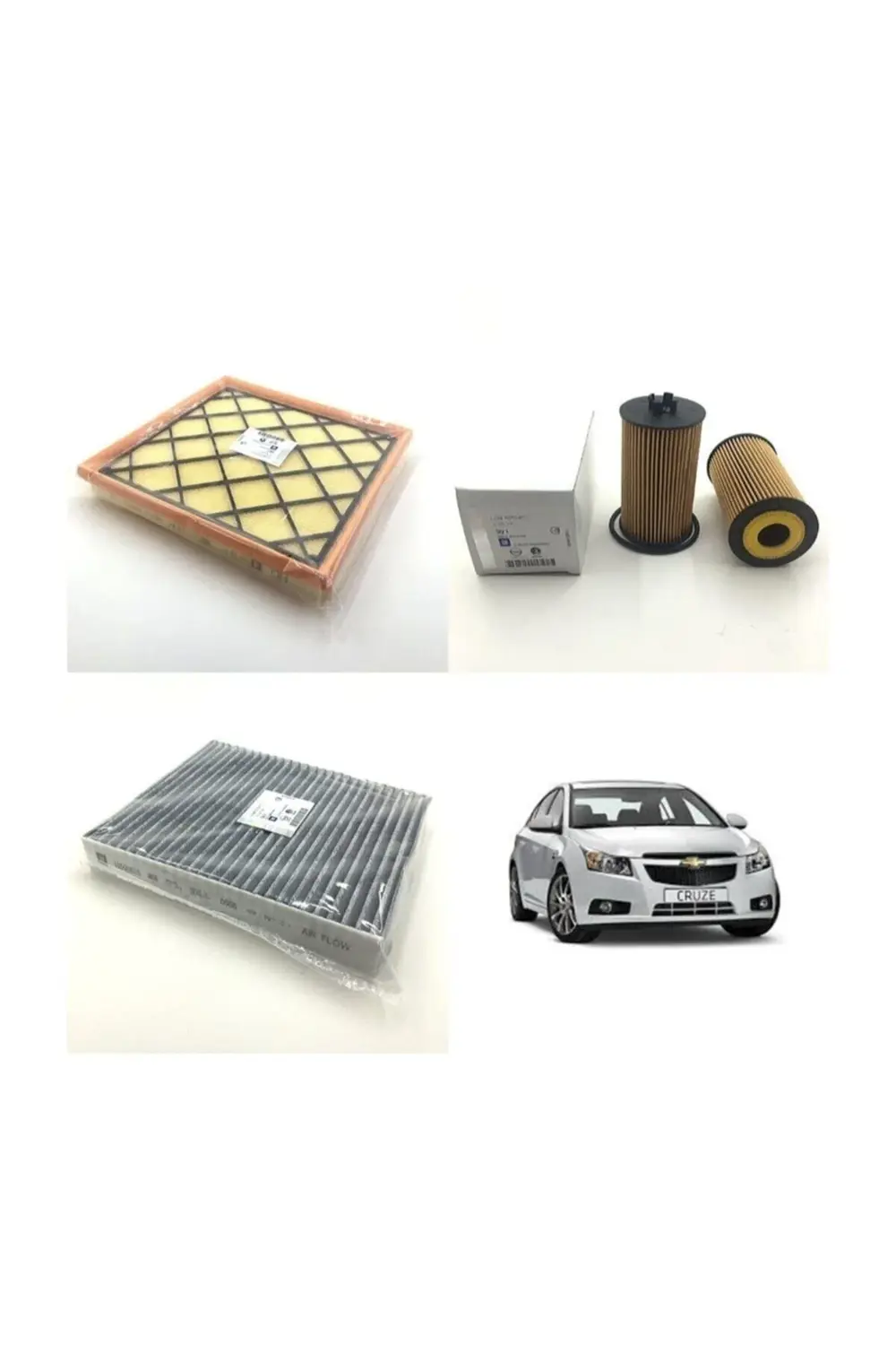 Chevrolet Cruze 1.6 Benzin Ve Lpg (2009 Ve Sonrası) Filtre Bakım