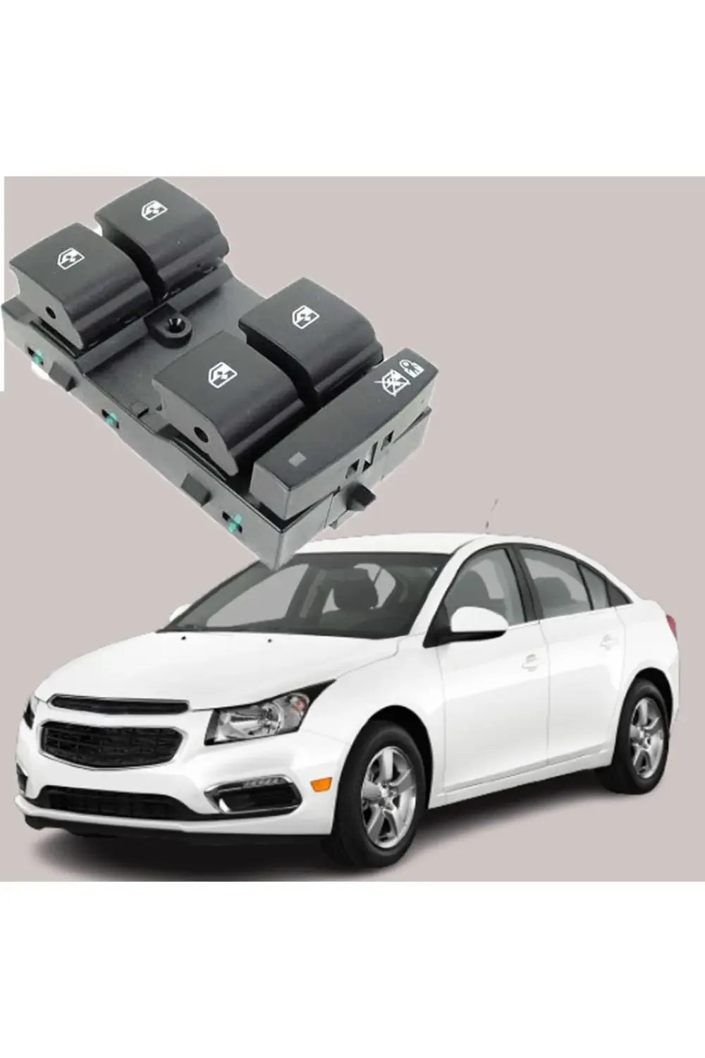 Chevrolet Cruze Cam Açma Düğmesi Dörtlü Chevrolet Cruze Cam Açma Düğmesi Dörtlü