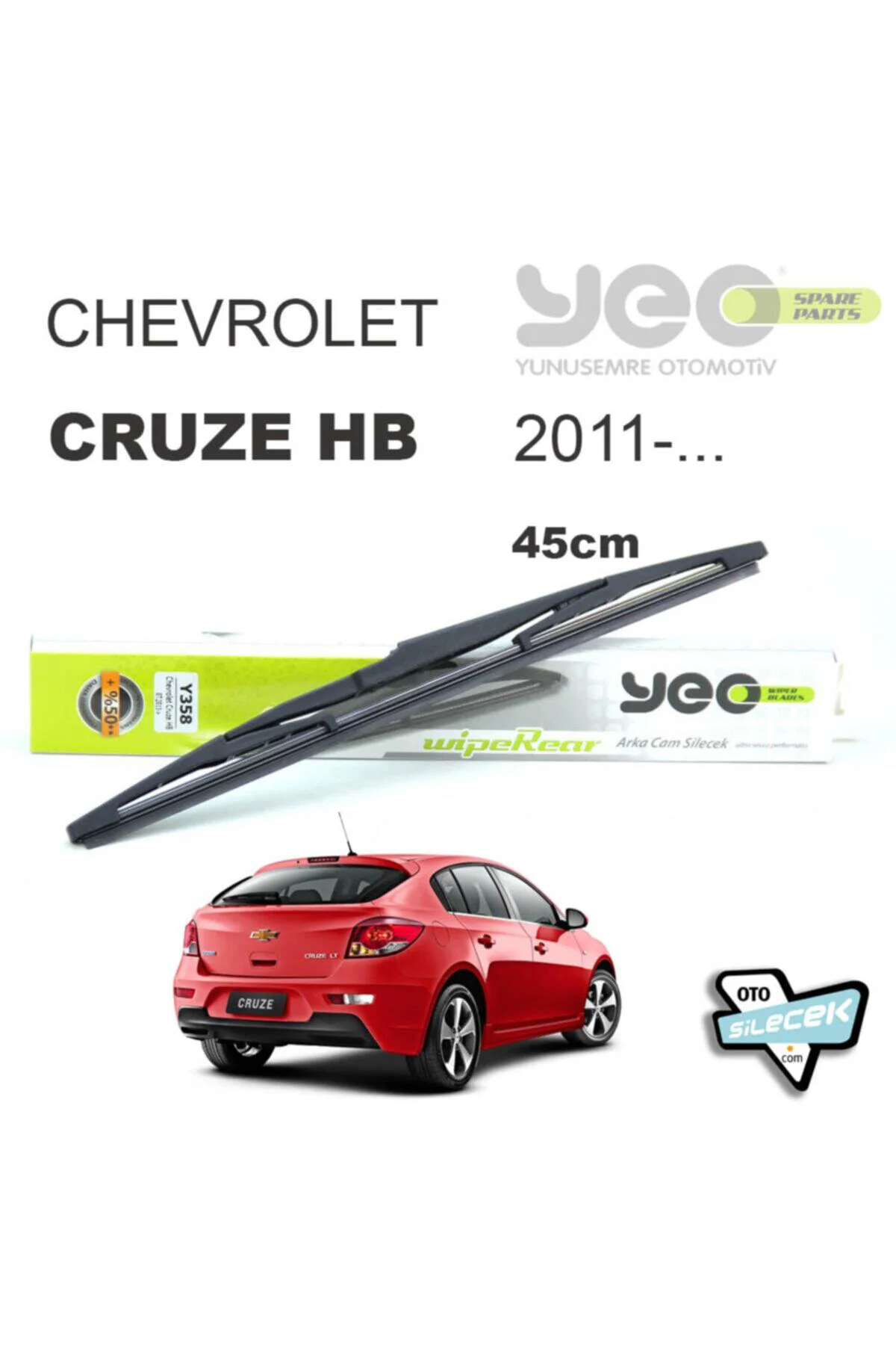 Chevrolet Cruze Hb Arka Silecek 2011-..
