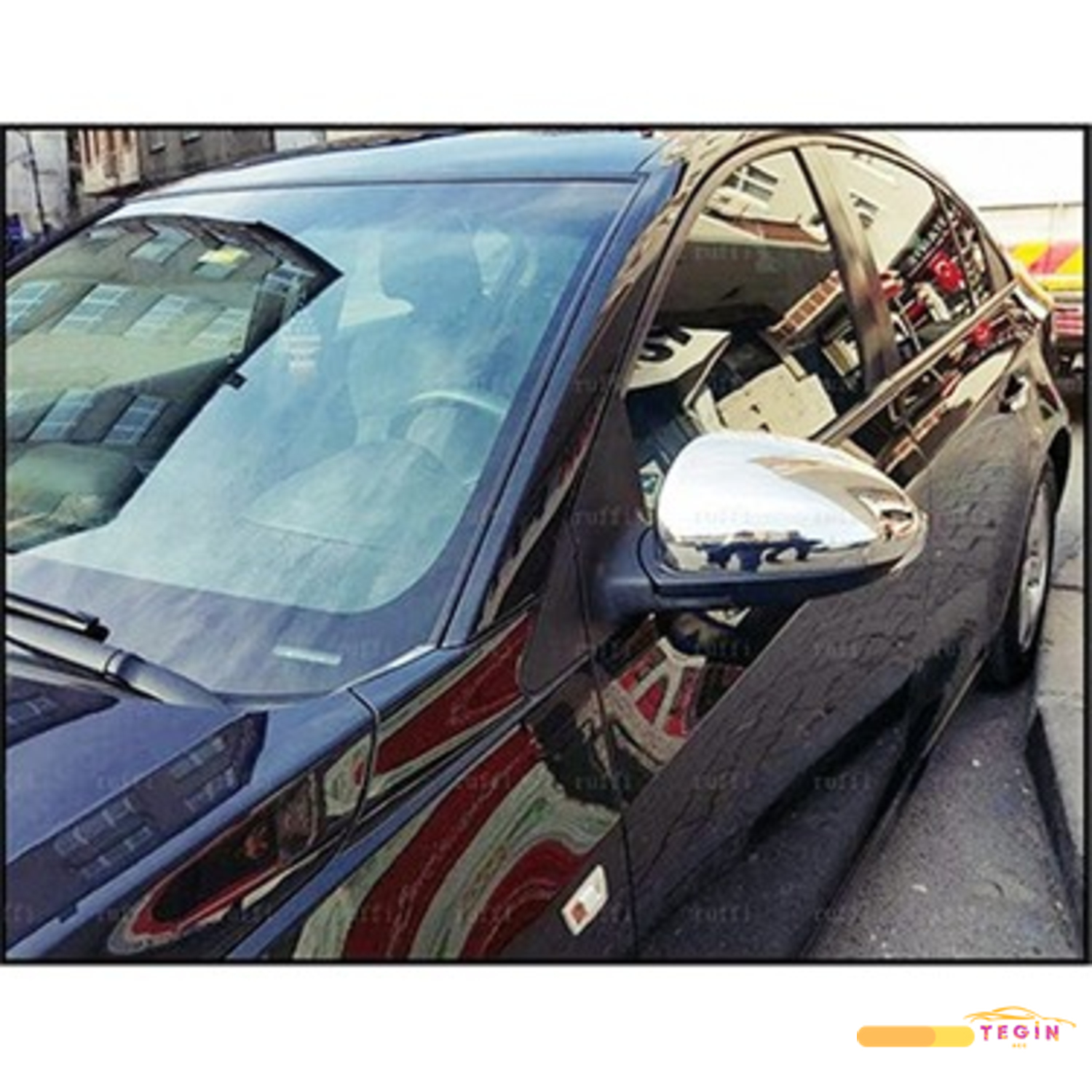 Chevrolet Cruze SD / HB 5D 2009 Sonrası Ayna Kapağı 2 Parça Pasla