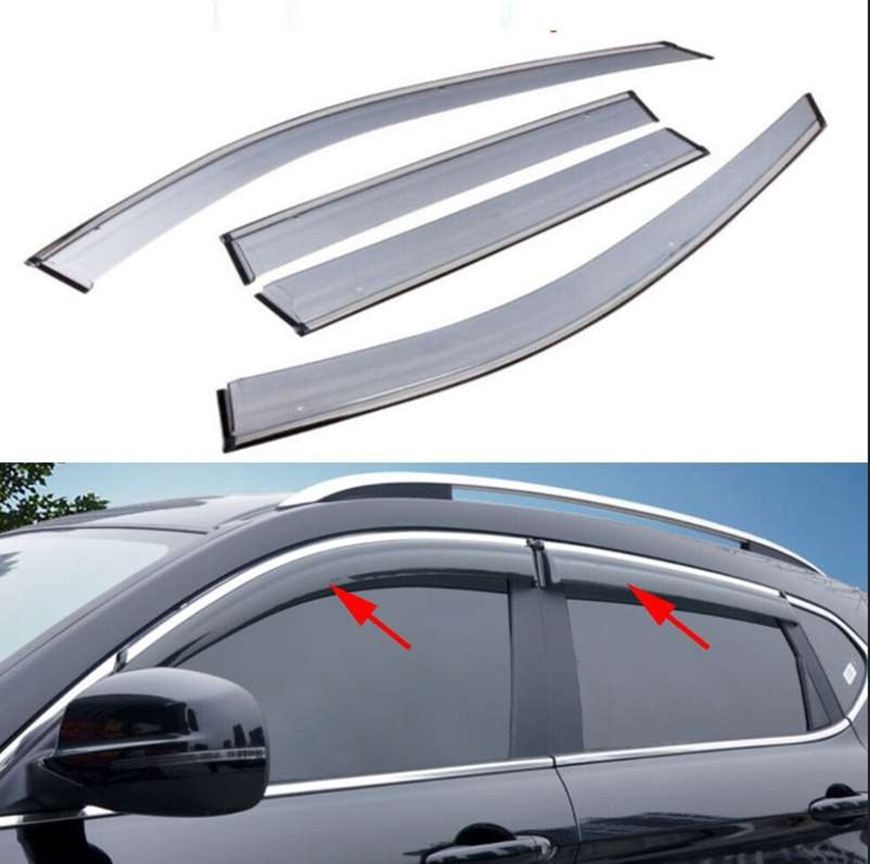 Drs Tuning Chevrolet Cruze Uyumlu Kromlu Cam Rüzgarlığı Parça