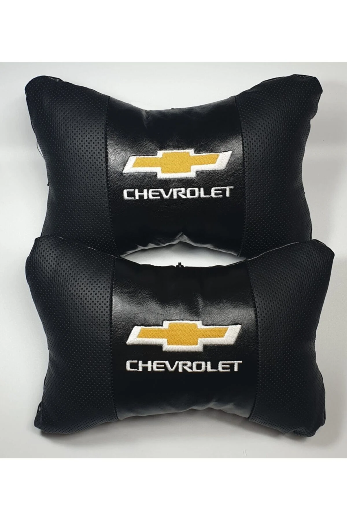 Chevrolet Deri Yastık + Kemer Pedi - Chevrolet 2'li Chevrolet Deri Yastık + Kemer Pedi - Chevrolet 2'li - Görsel 2