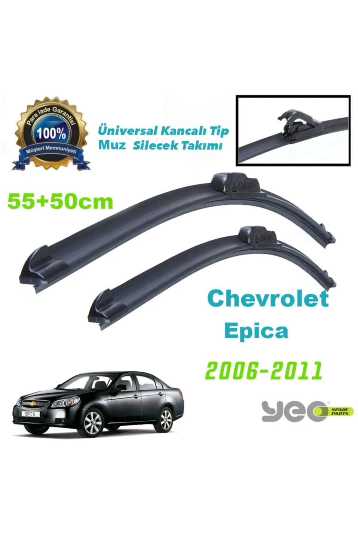 Chevrolet Epica Aeroflex Muz Silecek Takımı
