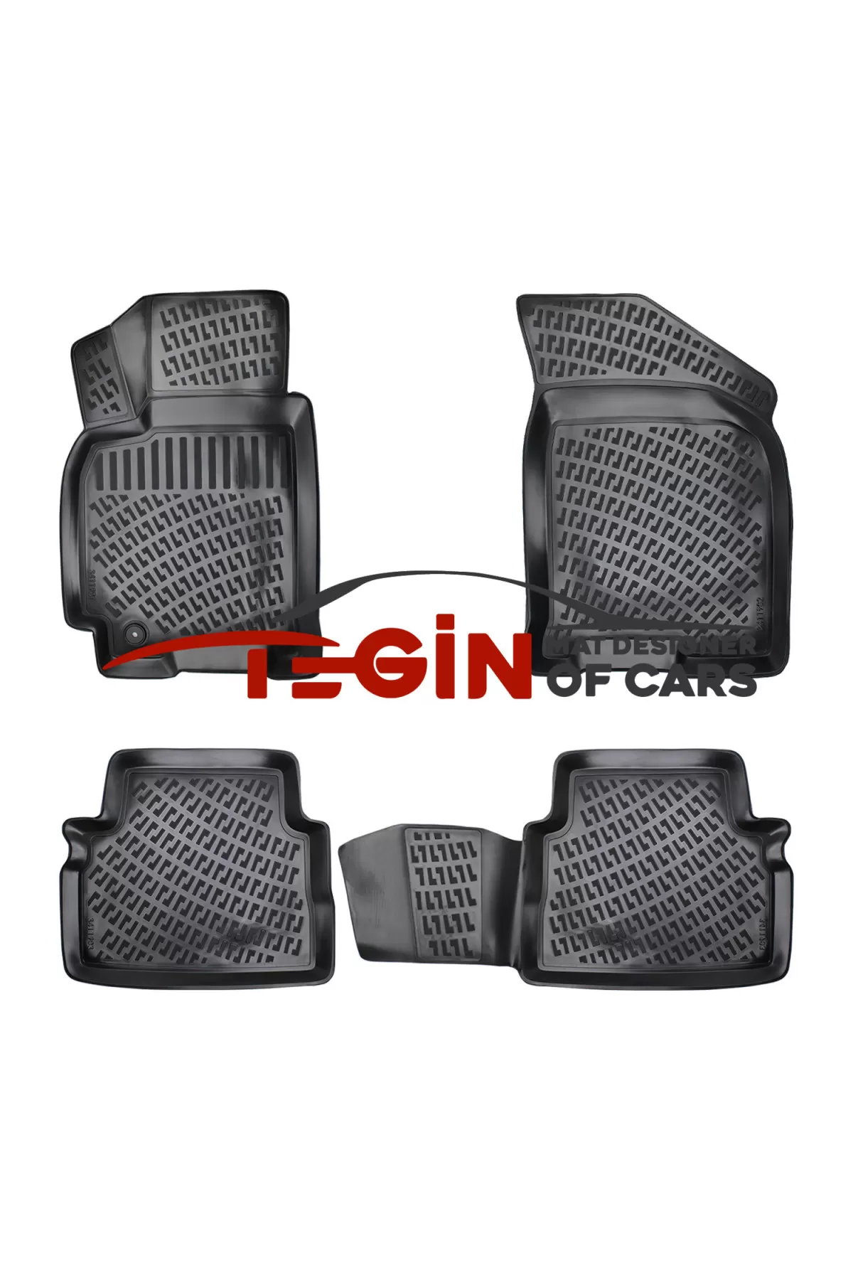 Chevrolet Lacetti 2005 3D Havuzlu Paspas Siyah