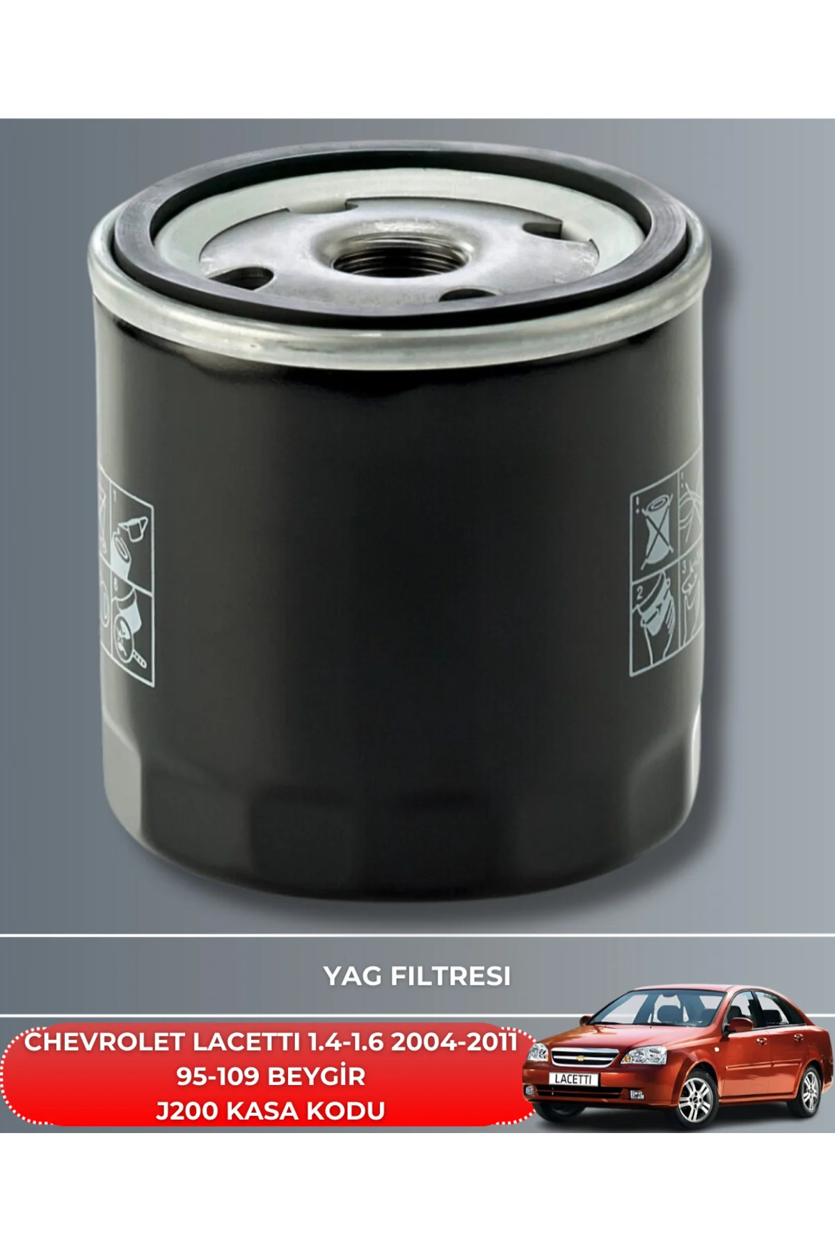 CHEVROLET LACETTI 1.4 - 1.6 2004-2005-2006-2007-2008-2009-2010-20