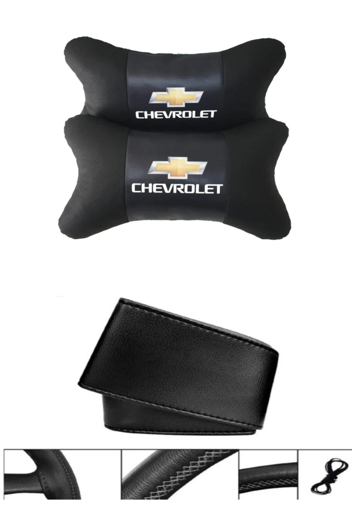 Chevrolet Lacetti Dikmeli Direksiyon Kılıfı + 5d Ortopedik Boyun Yastığı (2li Set) Chevrolet Lacetti Dikmeli Direksiyon Kılıfı + 5d Ortopedik Boyun Yastığı (2li Set)
