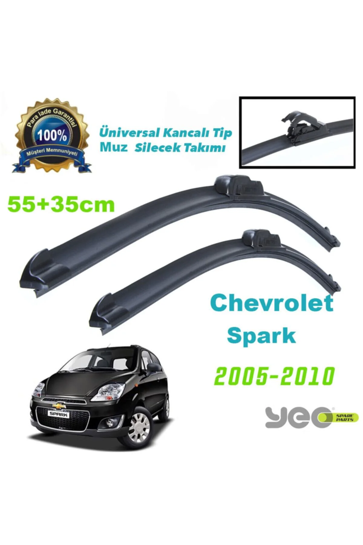 Chevrolet Spark Aeroflex Muz Silecek Takımı