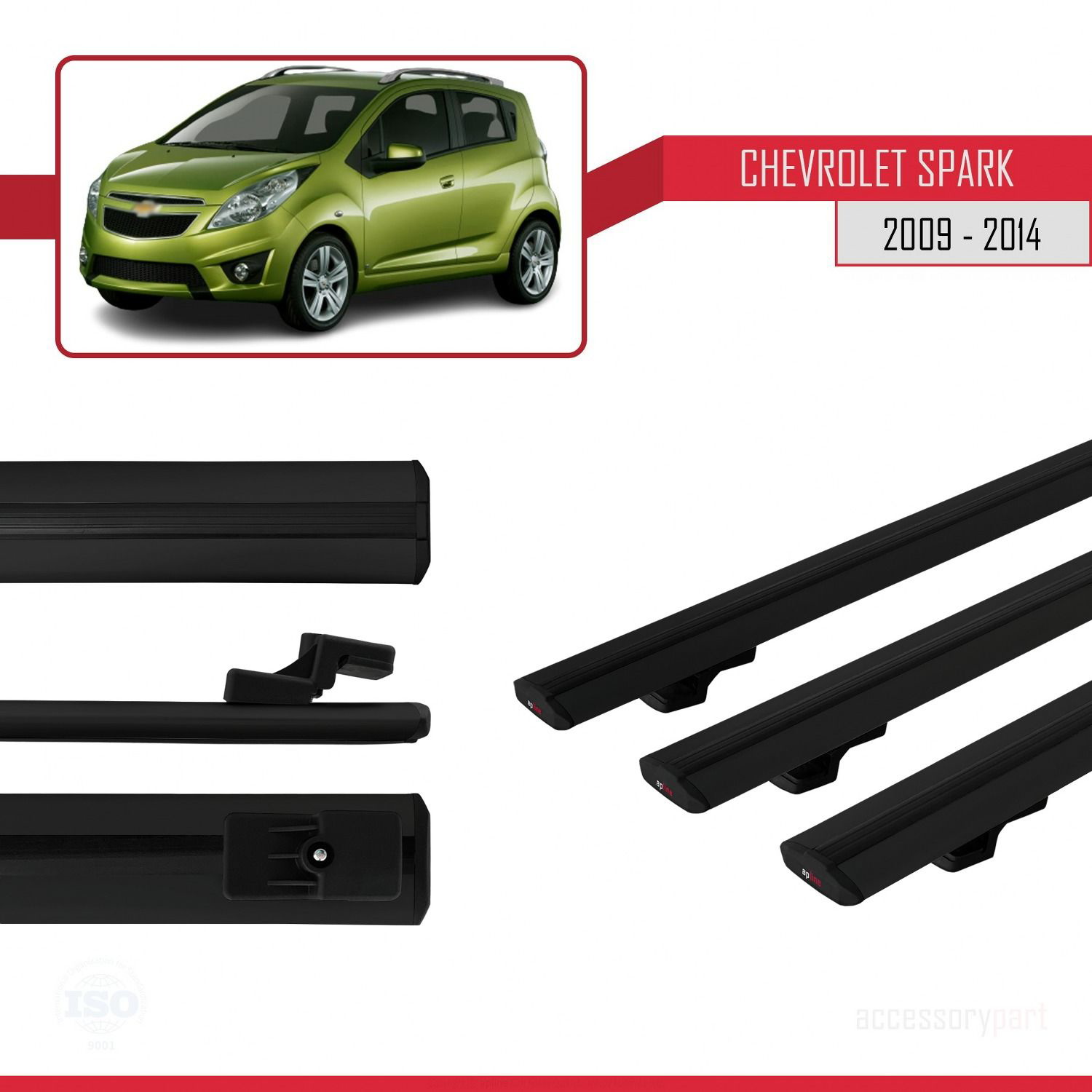 Chevrolet Spark 2009-2014 Arası ile uyumlu Basic Model Ara Atkı T