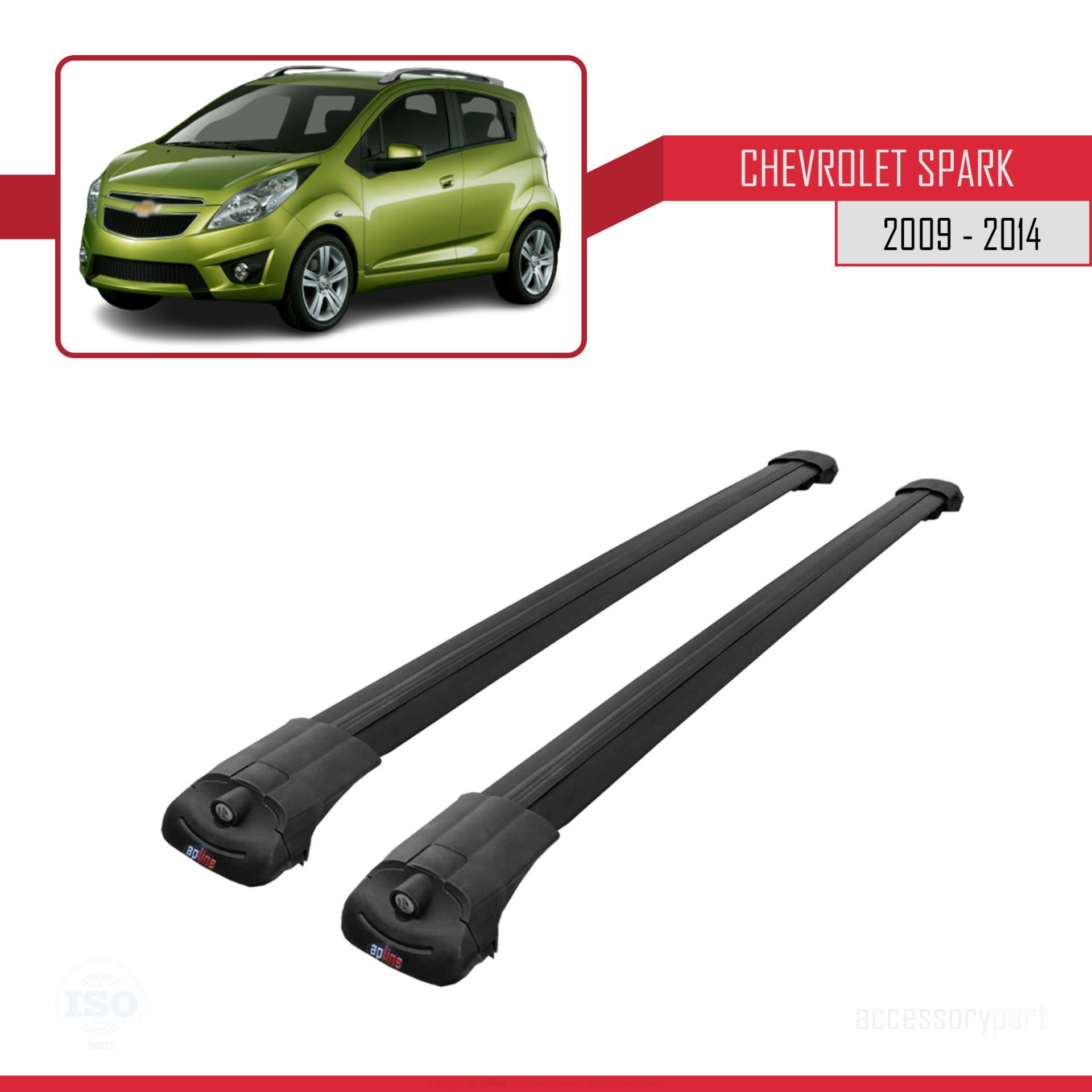 Chevrolet Spark 2009-2014 Arası ile uyumlu ACE-1 Ara Atkı Tavan B