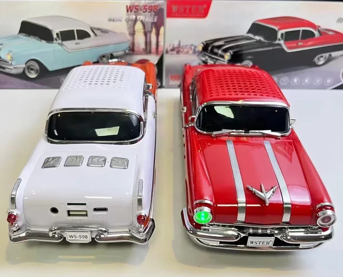 Chevrolet WS-1955BT Belair 1955 Model Bluetooth Hoparlör Fiyatı, Yorumları ve Özellikleri