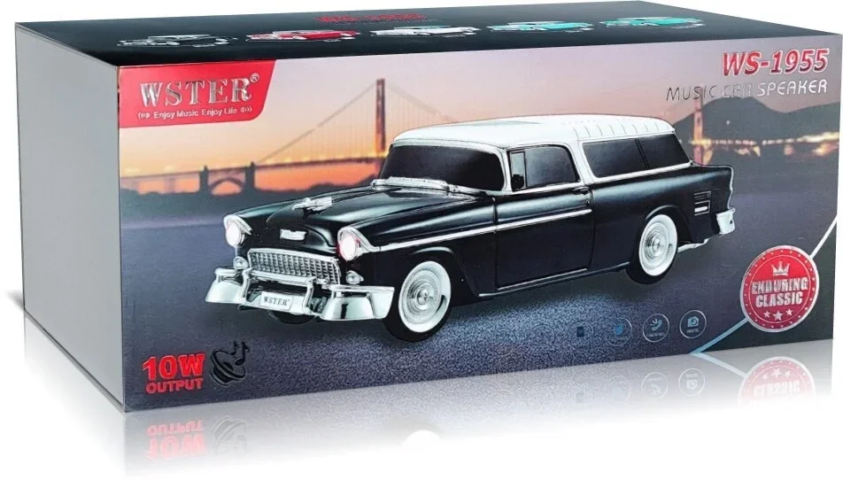 Chevrolet WS-1955BT Belair 1955 Model Bluetooth Hoparlör Fiyatı, Yorumları ve Özellikleri