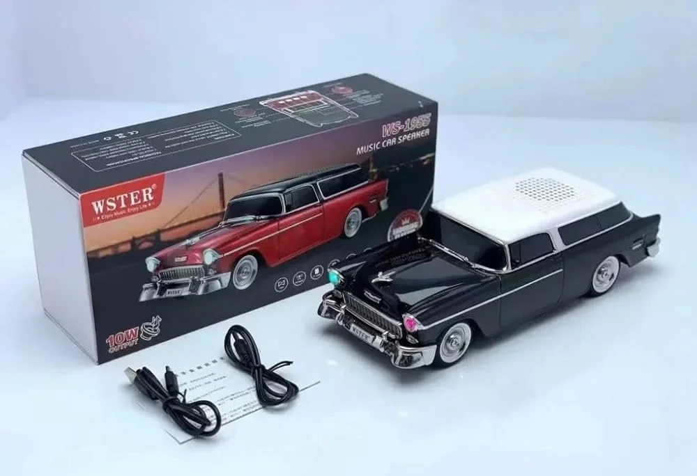Chevrolet Ws-1955bt Belair 1955 Model Bluetooth Hoparlör Bx40 Fiyatı, Yorumları ve Özellikleri