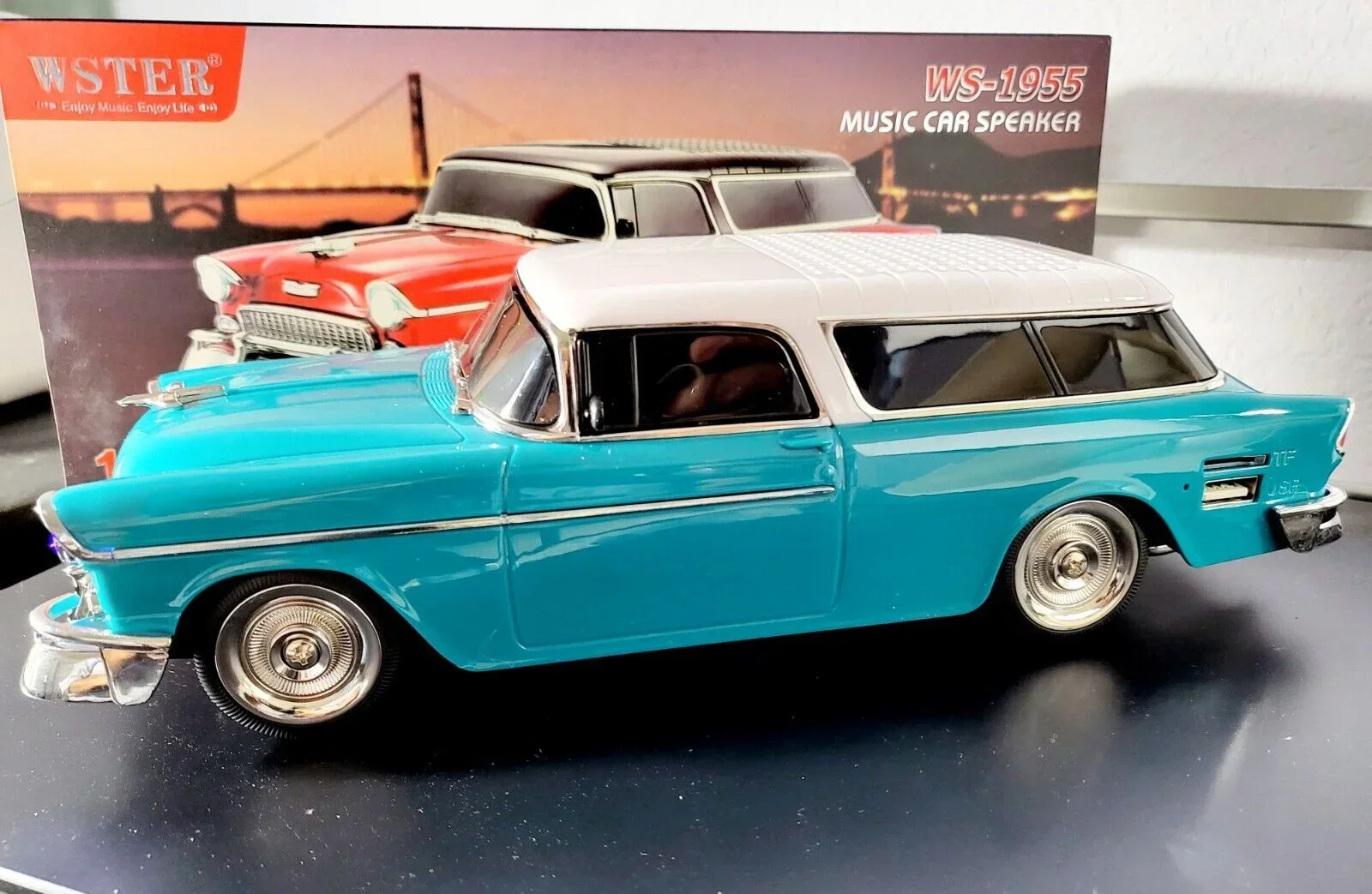 Chevrolet WS-1955BT Belair 1955 Model Bluetooth Hoparlör Fiyatı, Yorumları ve Özellikleri