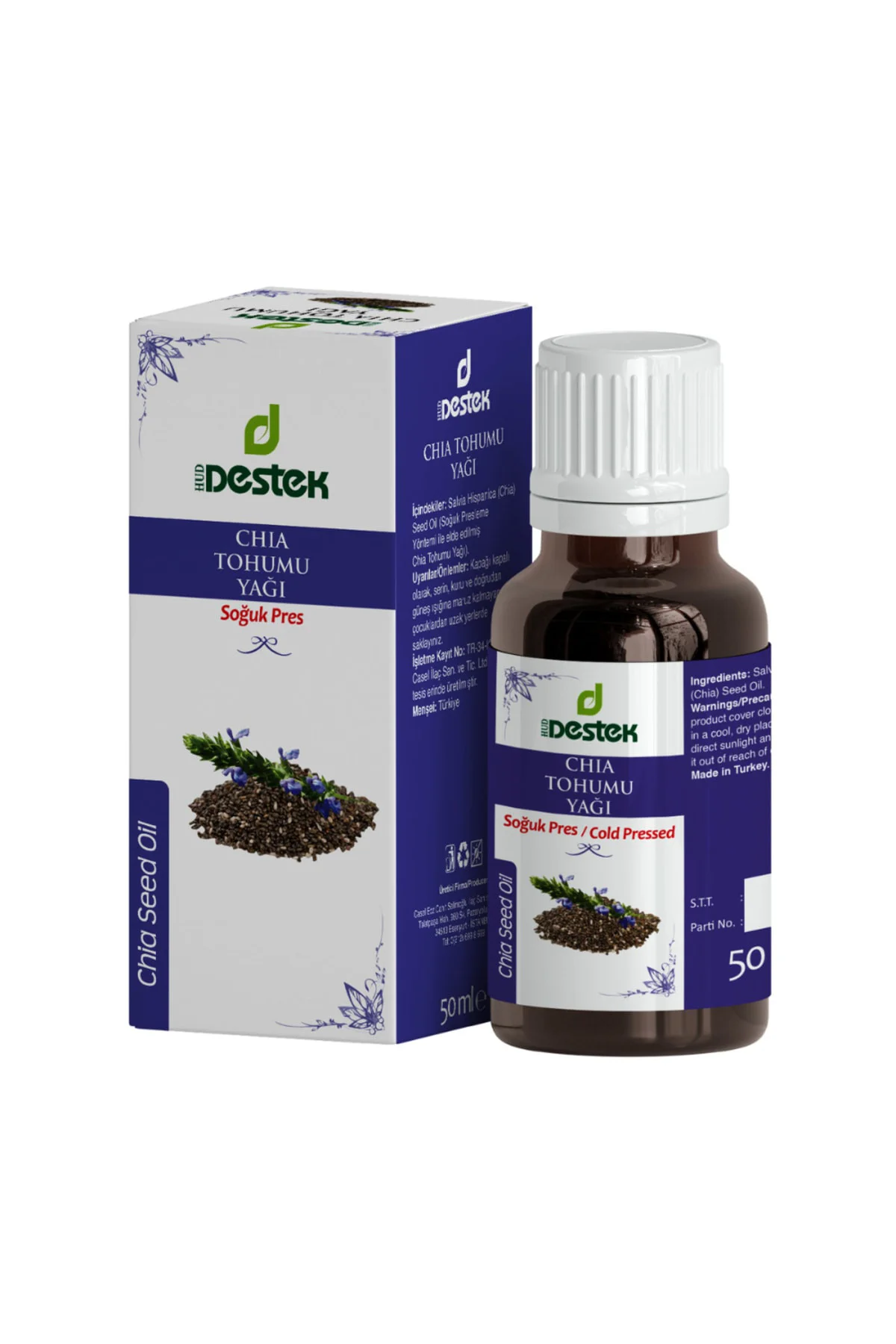 Chia Tohumu Yağı 50 Ml