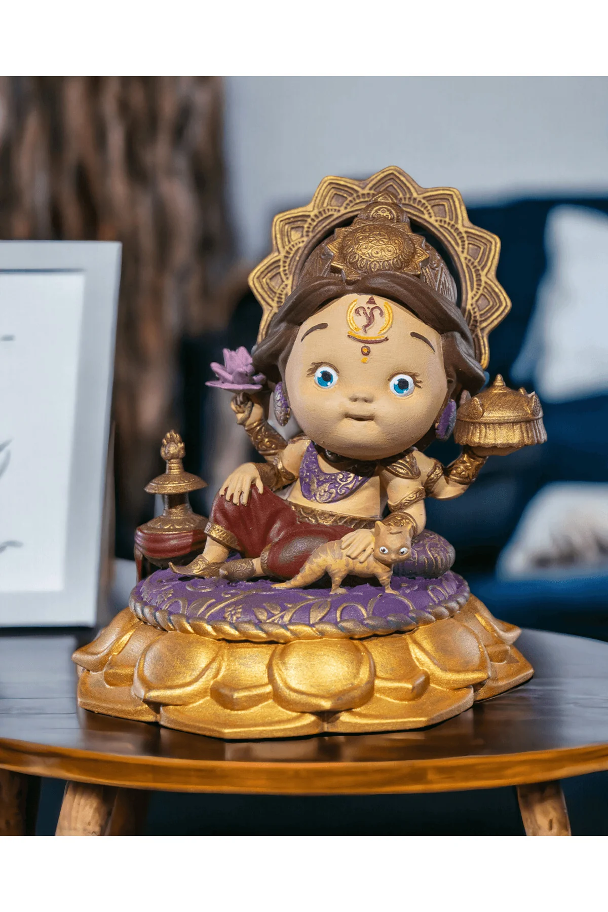 Chibi Kubera Boyalı Fİgür